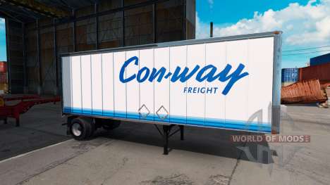 La piel de ConWay remolque para American Truck Simulator