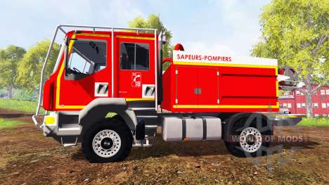 Renault Midlum [sapeurs-pompiers] para Farming Simulator 2015