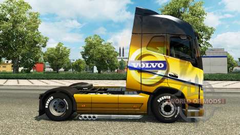 El Volvo Especial 2012 de la piel para camiones  para Euro Truck Simulator 2
