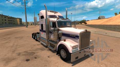 Скин Tío D Logística для Kenworth W900 para American Truck Simulator