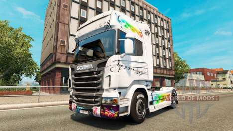 La música de la piel para Scania camión para Euro Truck Simulator 2