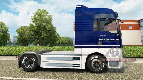 Carstensen piel para HOMBRE camión v2.0 para Euro Truck Simulator 2