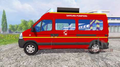 Renault Master [sapeurs-pompiers] para Farming Simulator 2015