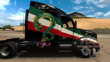 Skin Mexico Peterbilt 579 para American Truck Simulator