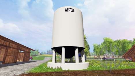 Silo Westeel para Farming Simulator 2015