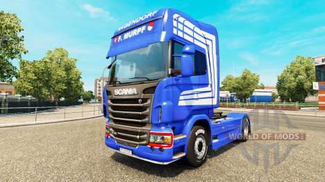 La piel F. MURPF AG camión Scania para Euro Truck Simulator 2