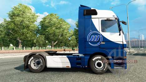 La piel Williams F1 Team en la unidad tractora M para Euro Truck Simulator 2