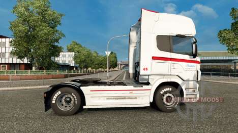 La piel Coppenrath & Wiese en la unidad tractora para Euro Truck Simulator 2