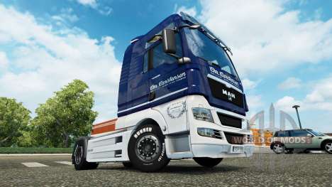 Carstensen piel para HOMBRE camión v2.0 para Euro Truck Simulator 2