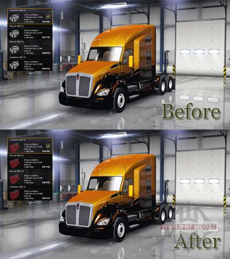 Iconos nuevos motores para American Truck Simulator