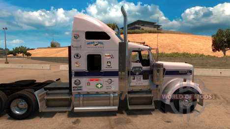 Скин Tío D Logística для Kenworth W900 para American Truck Simulator