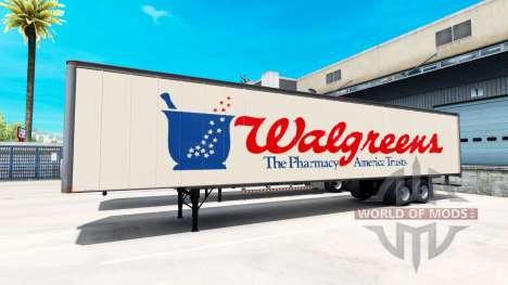 Semi-Walgreens para American Truck Simulator