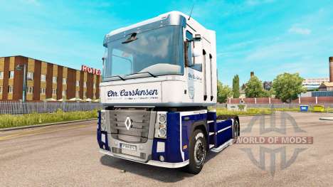 Carstensen de la piel para Renault Magnum tracto para Euro Truck Simulator 2