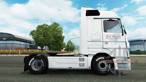 La piel de J. Simmerer en la unidad tractora Mer para Euro Truck Simulator 2