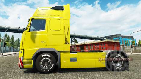 Gertzen Transporte de la piel para camiones Volv para Euro Truck Simulator 2