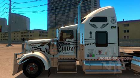 Uncle D Logistics - Master Craft Kenworth W900 S para American Truck Simulator