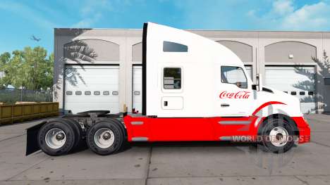 La piel de Coca-Cola Kenworth tractor para American Truck Simulator