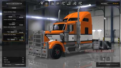 La física realista y la suspensión para American Truck Simulator