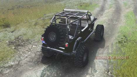 Jeep YJ 1987 [open top][03.03.16] para Spin Tires