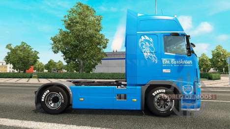 Carstensen de la piel para camiones Volvo para Euro Truck Simulator 2