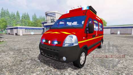 Renault Master [sapeurs-pompiers] para Farming Simulator 2015