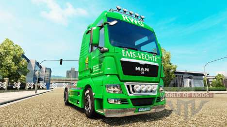 La piel EMS-Vechte en el camión MAN para Euro Truck Simulator 2
