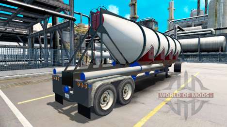 Semi-remolque, camión de cemento para American Truck Simulator
