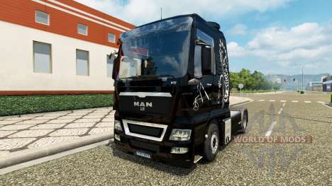 La piel de Mear en el camión MAN para Euro Truck Simulator 2