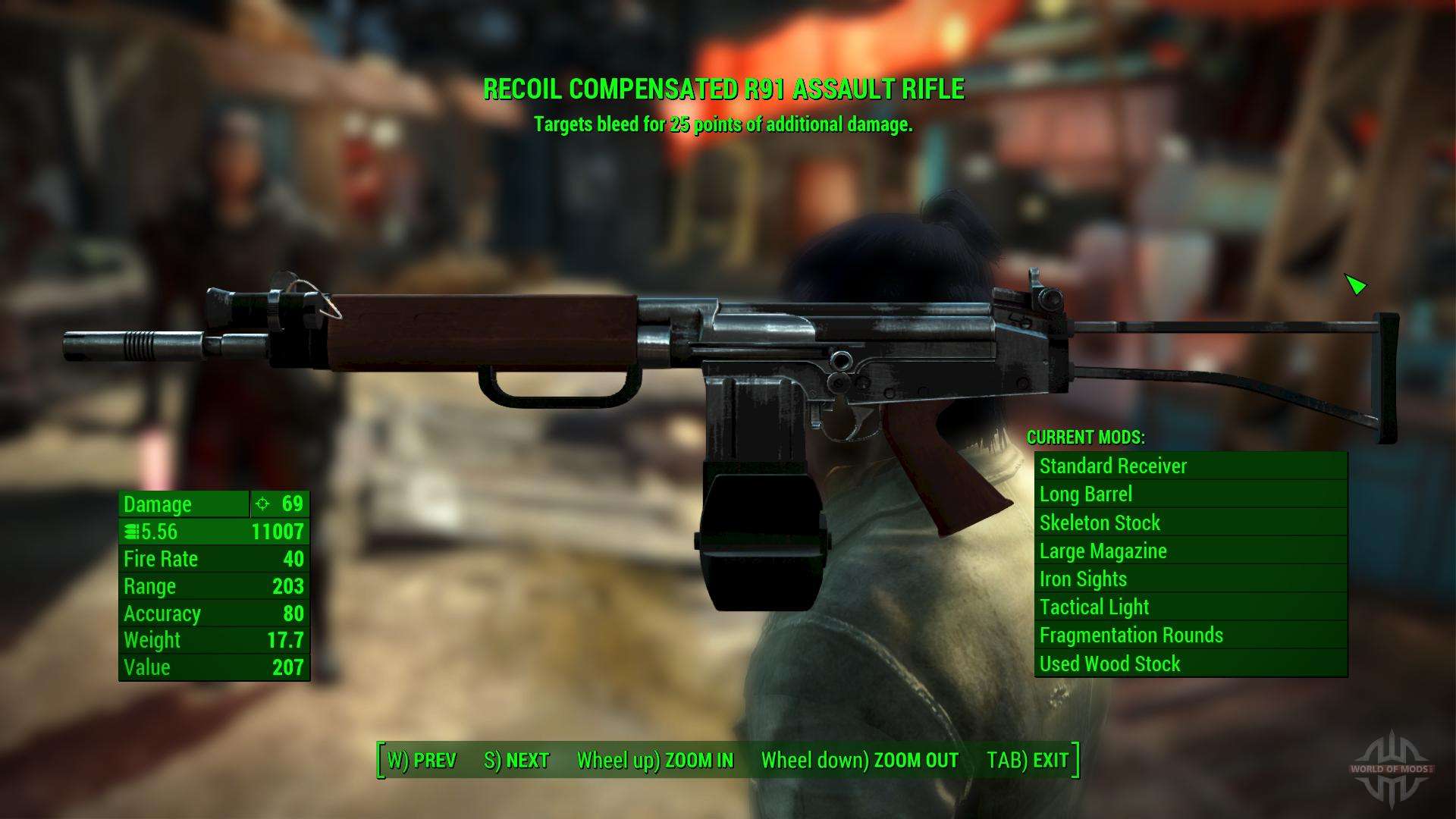 Fallout 4 r91 assault rifle от c1ph3rr фото 8