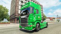 Raiffeisen piel para Scania camión para Euro Truck Simulator 2