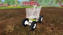 Manual de carrito de supermercado para Farming Simulator 2015