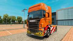 De Transporte pesado de la piel para Scania camión para Euro Truck Simulator 2