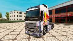 RedBull piel para camiones Volvo para Euro Truck Simulator 2
