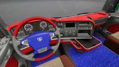 Interior de Scania Leda para Euro Truck Simulator 2