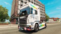 La música de la piel para Scania camión para Euro Truck Simulator 2
