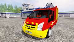 Ford Transit [sapeurs pompiers] para Farming Simulator 2015