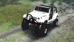Jeep Wrangler Rubicon White [03.03.16] para Spin Tires