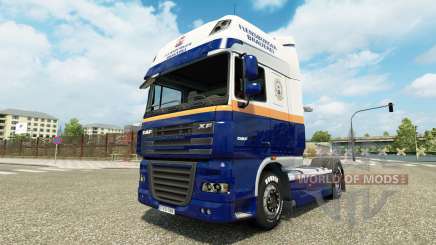 Flensburg Cervecería skin for DAF truck para Euro Truck Simulator 2