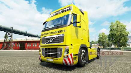 Gertzen Transporte de la piel para camiones Volvo para Euro Truck Simulator 2