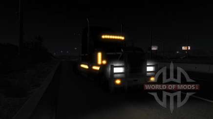 La iluminación realista (Real Faros Mod) para American Truck Simulator