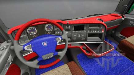 Interior de Scania Leda para Euro Truck Simulator 2