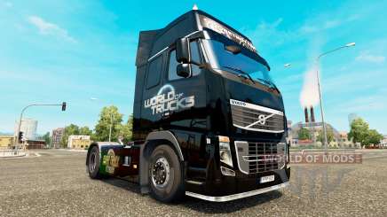 El Mundo de los Camiones de la piel para camiones Volvo para Euro Truck Simulator 2