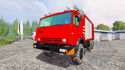 KamAZ-43114 [de protección contra incendios] para Farming Simulator 2015
