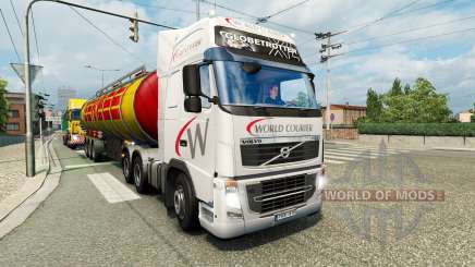 Páginas para colorear de camiones para el tráfico de v1.1 para Euro Truck Simulator 2