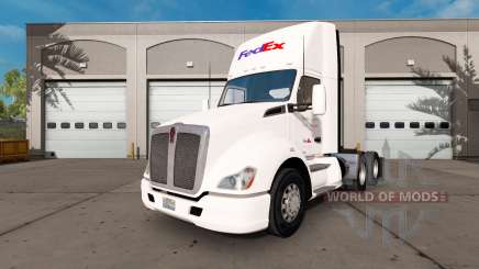 FedEx piel para el Kenworth tractor para American Truck Simulator