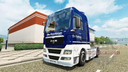 Carstensen piel para HOMBRE camión v2.0 para Euro Truck Simulator 2