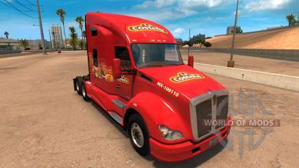 El skin de The Coastal para Kenworht T680 para American Truck Simulator