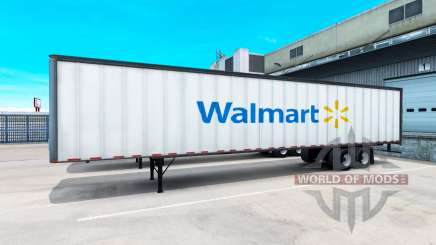 El WalMart Semi-Remolque para American Truck Simulator