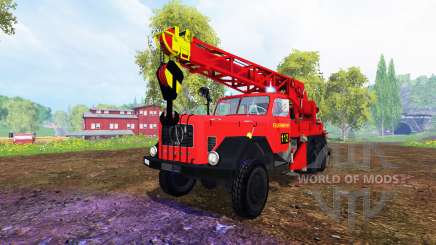 Magirus-Deutz 200D26A [firemen truck crane] para Farming Simulator 2015