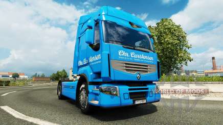 Carstensen de la piel para Renault camión para Euro Truck Simulator 2